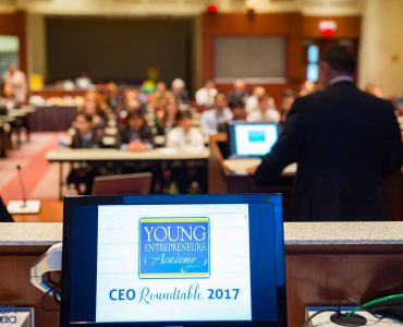 sharon -- 02-21-2017 -- Young Entrepreneurs Academy CEO Roundtable 2017 - signage